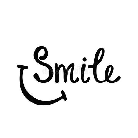 Dream Word, Smile Logo, Inspirational Smile Quotes, Happy Quotes Smile, Believe In Yourself Quotes, Black & White Quotes, Image Svg, Quotes Inspirational Positive, Editing Background