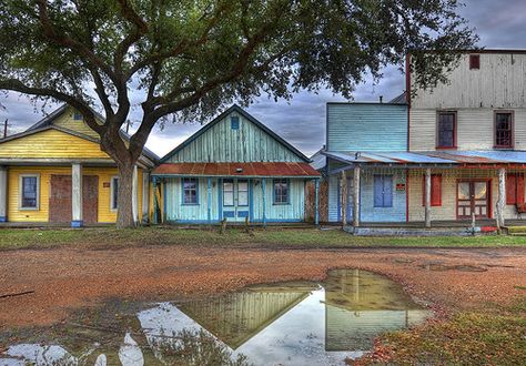 The ghost town just outside of Brenham, Texas-could be a very fun back drop if it's accessible, need to figure out how to get to it from the main road Texas Architecture, Brenham Texas, Texas Roadtrip, Into The West, Texas Travel, Ghost Town, Haunted Places, Abandoned Buildings, The Ghost