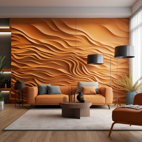 10+ Creative 3D Wall Panel Design Inspirations for Your Home • 333+ Images • [ArtFacade] 3d Wall Panels Living Room, 3d Wall Panels Interior Design, 3d Mdf 3d Wall Panels, 3d Panel Wall Ideas, 3d Panel Design, Sofa Back Wall Design, 3d Wall Panel Design, Conceptual Furniture, Wall Panel Designs