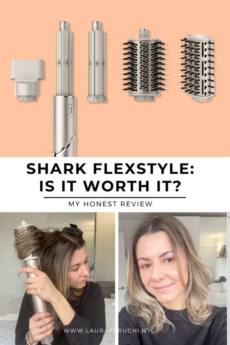 You may or may not heard of Shark –  they are  known for bringing us “Dyson dupes” – their vacuums and hair devices are similar in technology and more affordable. So here are my thoughts on Shark FlexStyle. If you have your questions about it and wanna know more about it, I will share all my impressions and honest review! How To Use The Shark Air Wrap, Shark Flexstyle Hair Dryer, Shark Flex Styler Hair, Shark Flexstyle Tutorial, Shark Hairdryer, Shark Dryer, How To Use Shark Flexstyle, Shark Curling Iron, How To Use Shark Air Wrap