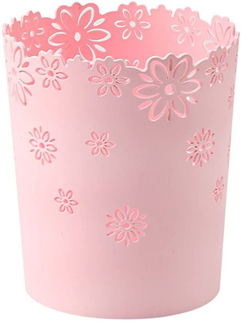 Wastepaper Basket, Garbage Containers, Cleaning Stuff, Cute Furniture, Pink Room Decor, Bathroom Trash Can, Kawaii Room Decor, Paper Basket, Kawaii Room