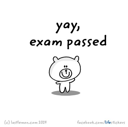 http://lastlemon.com/stickers/archive Exam Result Quotes, Results Quotes, Passing Quotes, Last Lemon, Life Stickers, Cute Motivational Quotes, Exams Funny, How To Pass Exams, Quotes Dream