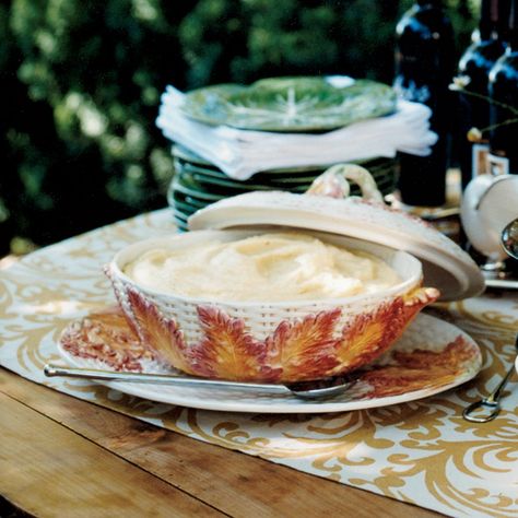 Whipped Yukon Gold Potatoes Gold Potatoes Recipe, Thomas Keller Recipes, Gold Potato Recipes, The French Laundry, Thomas Keller, Gold Potatoes, Wine Magazine, Slow Cooked Lamb, Creamed Potatoes