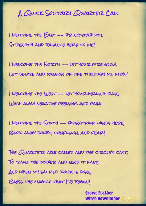 Calling Quarters Wicca, Call The Corners Witchcraft, Calling The Four Corners, Calling Quarters, Calling The Quarters, Calling The Corners, Herb Correspondences, Celtic Spirituality, North East South West