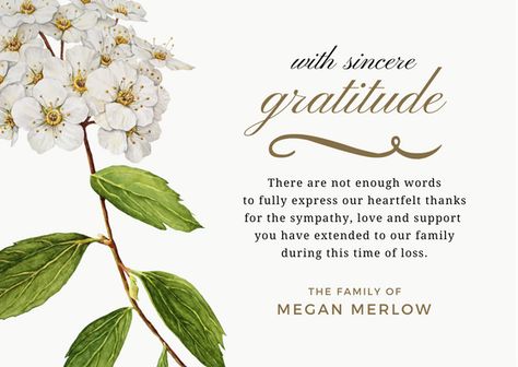 Bereavement Thank You Card & Sympathy Thank You Note Wording Thank You Note Wording, Thank You Card Sayings, Sympathy Thank You Notes, Thank You Messages Gratitude, Thank You Card Wording, Sympathy Thank You Cards, Sympathy Card Messages, Sympathy Messages, Condolence Messages