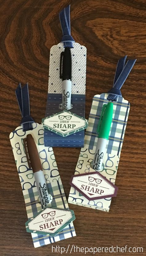 Diy Sharpie, True Gentleman, Diy Teacher Gifts, Crafty Creations, Craft Show Ideas, Designer Series Paper, Candy Gifts, Appreciation Gifts, Gift Card Holder