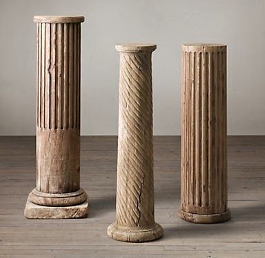 Make Your Own "Stone" Decorative Column... With Pool Noodles! Diy Columns, Noodle Crafts, Decorative Columns, Pool Noodle, Stone Columns, Backyard Diy, Concrete Projects, Pool Noodles, Small Corner