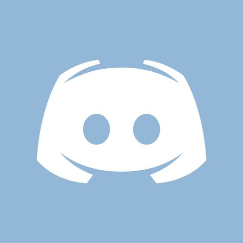 Discord icon, made by me!! #blueicon #blue #icon #logo #aesthetic Light Blue Discord Icon, Blue Icons Discord, Pastel Discord Icon, Custom Discord Icon, Blue Home Screen Icons, Discord Icon Aesthetic Logo, Discord Widget, Aesthetic Discord Icon, Discord App Icon Aesthetic