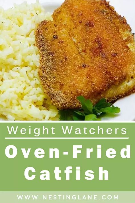 Panko Catfish Recipes, Baked Catfish Fillet Recipes, Catfish Recipes Baked Healthy, Baked Fish Recipes Oven Catfish, Baked Catfish Recipes Oven, Catfish Recipes Baked, Low Carb Catfish Recipes, Ww Catfish Recipes, Bake Catfish Recipes Oven