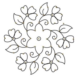 rangoli coloring pages - Google Search Simple Flower Drawing, Rangoli Patterns, Rangoli Designs Flower, Small Rangoli Design, Colorful Rangoli Designs, Rangoli Designs With Dots, Rangoli Designs Images, Rangoli With Dots, Batik Design