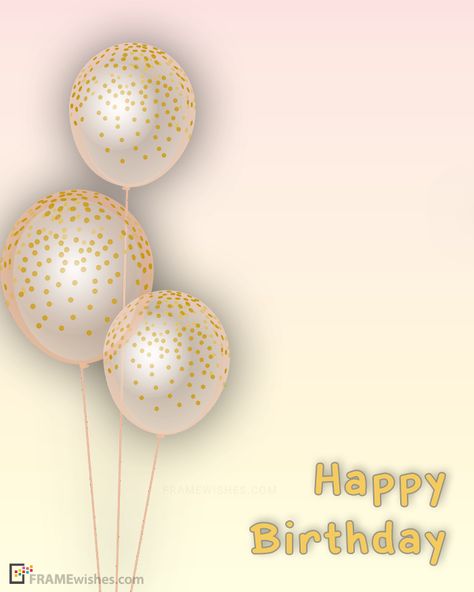 Balloon Happy Birthday Frame With Photo Happy Birthday Frame Add Photo, Photo Frame Images, Birthday Photo Frame, Happy Birthday Frame, Happy Birthday Photos, Birthday Blessings, Birthday Frames, Image Frame, Birthday Photos