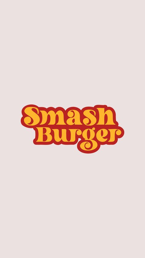 Brand Identity - Smash Burger Conoce más de mi trabajo en https://www.behance.net/jzmnvg Cotizaciones: iamjzmnvg@gmail.com https://es.fiverr.com/jazcreadesign https://www.behance.net/jzmnvg Burger Shop Design Ideas, Burger Restaurant Logo Design, Retro Burger Logo, Fast Food Logo Ideas, Burger Brand Identity, Burger Shop Logo, Burger Branding Design, Fast Food Logo Design, Burger Advertisement