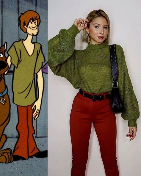 𝕋𝕍 𝕊𝕖𝕣𝕚𝕖𝕤 𝕀𝕟𝕤𝕡𝕠: SCOOBY DOO 🐶🍔👭👬 Which is your fave Scooby Doo inspired outfit? Credit @sosazerafa 💞 Credit: @americanstyle 💞💞 Shaggy Costume, Scooby Doo Halloween Costumes, Teenage Halloween Costumes, Scooby Doo Halloween, Princess Inspired Outfits, Closet Cosplay, Disney Themed Outfits, Disney Inspired Fashion, Character Inspired Outfits