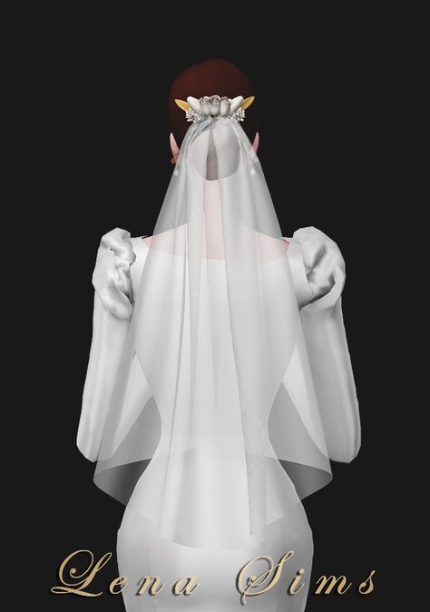 Sims 4 Korean, Ts4 Accessories, The Sims 4 Pack, Sims 4 Wedding Dress, Elbow Veil, Cc Patreon, The Sims 4 Packs, Free Sims, Sims 4 Gameplay