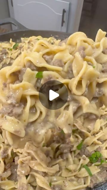 Luke Brown on Instagram: "Beef Stroganoff is an easy and delicious dinner recipe that can be made in about 30 minutes! 

INGREDIENTS 
1 lb ground beef
1 chopped onion
1/2 tsp each of salt and pepper
1 tsp each of Italian seasoning and onion powder
1 TBSP minced garlic
2 TBSP Worcestershire sauce 
3 tbsp butter
3 tbsp flour 
2 cups beef broth
1 cup sour cream
10 oz medium egg noodles 
Fresh or dried parsley 

INSTRUCTIONS
Heat a large pot of water on the stove and cook egg noodles according to the directions on the package. 

Heat a large skillet over medium high heat. Add one pound of ground beef and a chopped onion. Season with salt, pepper, Italian seasoning, and onion powder. Once beef is cooked drain any extra grease. 

Turn the heat down to medium. Add 1 tbsp of minced garlic and 2 tb One Pot Stroganoff Recipe, Beef Stew Meat And Noodles, Beef And Egg Noodle Recipes, Ground Beef And Noodle Recipes, Beef Stragonoff Recipe, Beef Noodles Recipes, Egg Noodles Recipes, Easy Stroganoff, Hamburger Dinners