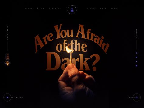 Are You Afraid Of The Dark Aesthetic, Horror Website Design, Halloween Website Design, Are You Afraid Of The Dark, 90s Horror Aesthetic, Movies 90s, Scary Design, Horror Design, Scared Of The Dark