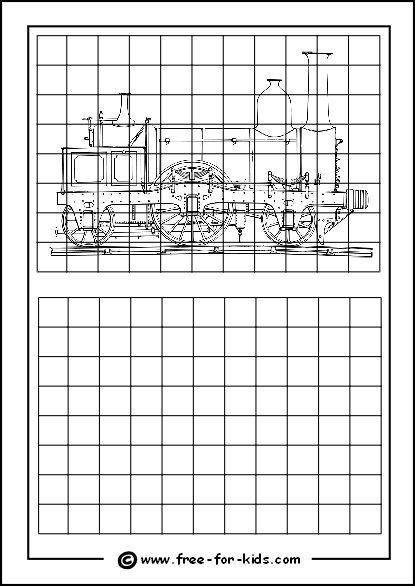 Drawing Worksheets With Pictures For Drawing Practice Art Activities For Middle School, Art Lessons For Middle School, Pictures For Drawing, Drawing Worksheets, Drawing Grid, Easy Art Lessons, Grid Drawing, Practice Drawing, Alphabet Worksheets Preschool