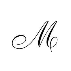 M Letter On Nails, Cursive M On Nails, The Letter M Tattoo, M Cursive Letter, Fancy Letter M Calligraphy, Letter M Nails Designs, Fancy Letter M Design, Letter M On Nails, Letter M Nails