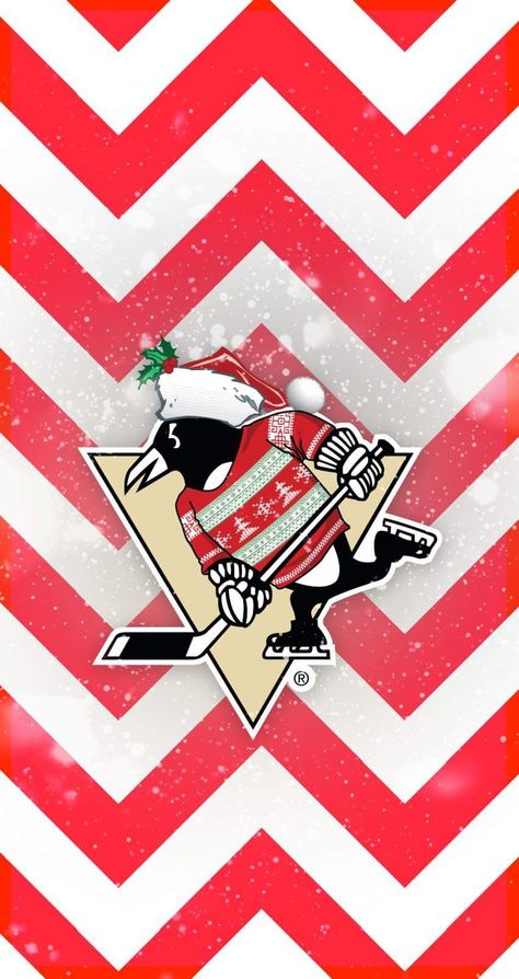 Pittsburgh Penguins Wallpaper, Penguins Wallpaper, Hockey Christmas, Nhl Pittsburgh Penguins, Pittsburgh Sports, Pittsburgh Penguins Hockey, Penguins Hockey, Christmas Time Is Here, Steel City