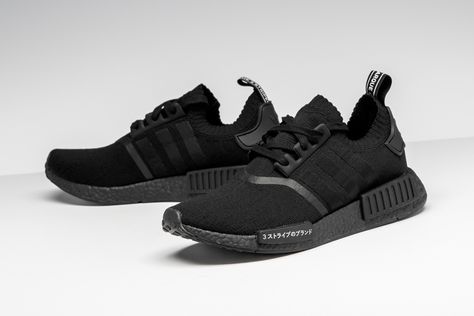 Where does the NMD_R1 Primeknit Japan rank among the best adidas "Triple Black" releases? https://www.stadiumgoods.com/nmd-r1-pk-cblack-cblack-cblack-bz0220?utm_content=buffer0aee6&utm_medium=social&utm_source=pinterest.com&utm_campaign=buffer Black Nmd, Adidas Nmd R1 V2, Adidas Nmd R1 All Black, Adidas Originals Nmd R1, Adidas Nmd R1, Nmd R1, Triple Black, Adidas Nmd, Adidas Sneakers