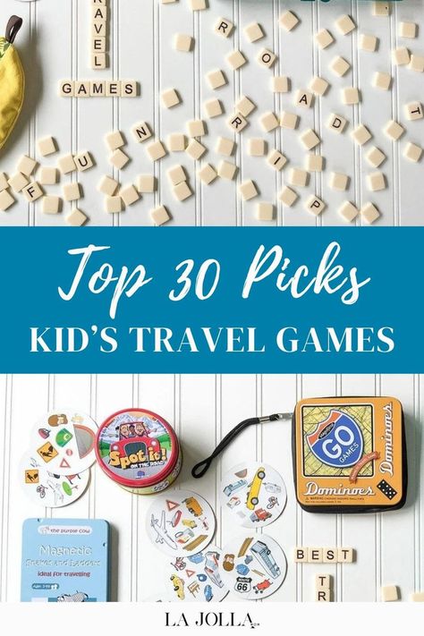 A display of travel-themed games including board pieces, card games, and tiles arranged on a white surface. Travel Entertainment For Kids, Plane Activities For Kids, Kids Airplane Activities, Travel Activities For Kids, Travel Games For Kids, Kids Travel Games, Fun Games To Play, Play With Kids, Kids Travel Activities