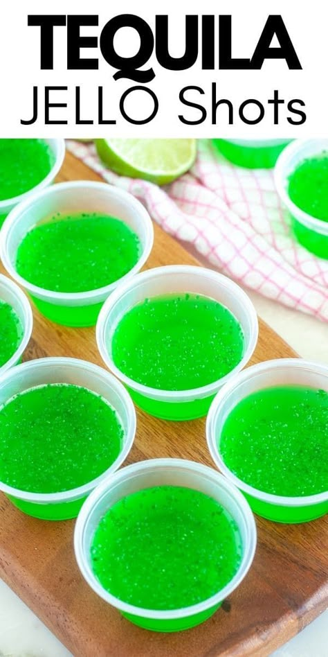 Margarita Jello Shots Recipe, Malibu Jello Shots, Lime Jello Shots, Tequila Jello Shots, Strawberry Margarita Jello Shots, Easy Jello Shots, Margarita Jello Shots, Margarita Jello, Jello Shooters