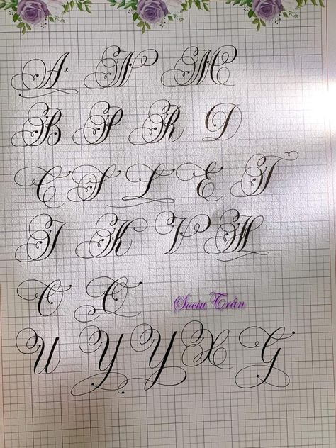 Shadow Writing Font, Flourished Calligraphy Alphabet, Lettering Alphabet Handwritten, Cursive Letters Fancy, Calligraphy Cursive, Calligraphy Writing Styles, Cursive Writing Practice Sheets, Hand Lettering Practice Sheets, Calligraphy Letters Alphabet