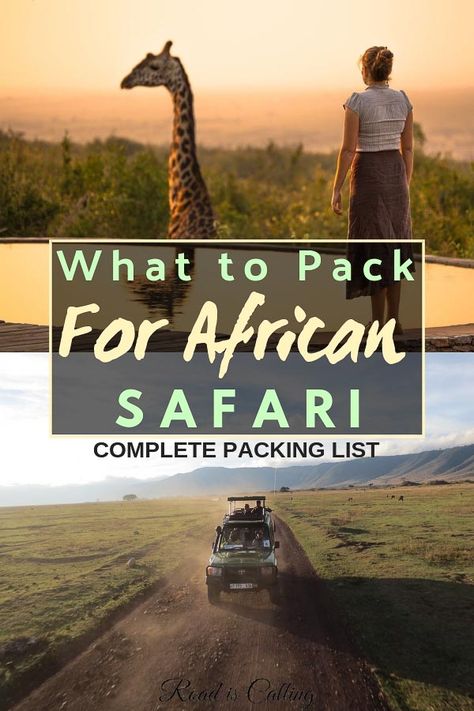 Safari Vacation, Africa Travel Guide, Packing Essentials, Packing Guide, Africa Safari, African Safari, Travel Fashion, Africa Travel, What To Pack