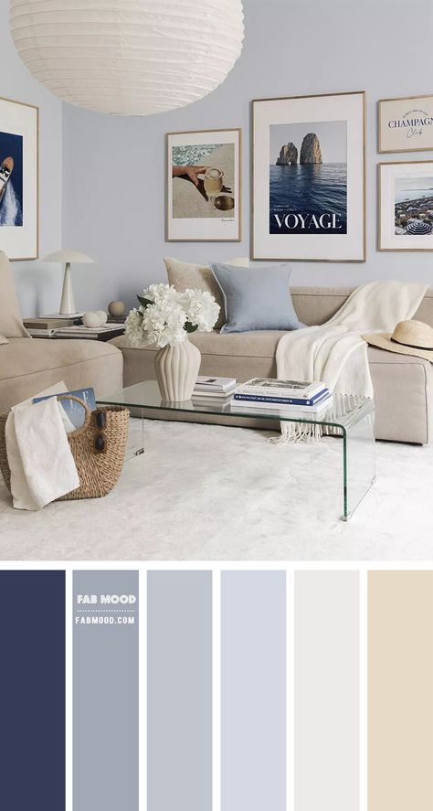 Tranquil Elegance: Designing a Light Blue and Beige Living Room Blue And Beige Living Room, Blue And Cream Living Room, Blue Living Room Color, Light Blue Rooms, Blue Grey Living Room, Blue Couch Living, Light Blue Living Room, Blue Walls Living Room, Blue Sofas Living Room