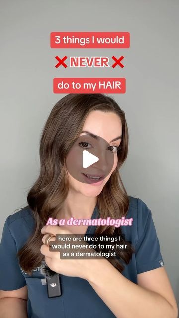 Dr. Aleksandra Brown on Instagram: "Lmk what’s something you would never do to your hair ⬇️ #hair #haircare #hairroutine #hairloss #wethair #hairstyle #heatprotectant #dermatologist #medicine #medical #doctor #viral #fyp Do you sleep with wet hair?" Doctors Hairstyle, Hairstyles For Doctors, Doctor Hairstyles Medical, Doctor Hairstyles, Sleep With Wet Hair, Doctor Tips, Sleeping With Wet Hair, Hair Doctor, Hair Tint