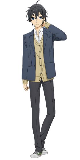 Miyamura Horimiya, Haru Yoshida, Male Protagonist, Izumi Miyamura, Heavy Clothing, Relationship Images, Anime Boy Hair, Shoulder Massage, Senior High School