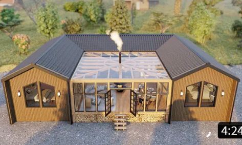 Tiny Living Ideas, Cabin Airbnb, Container Living, Tiny Container House, Airbnb House, Shipping Container House Plans, Best Tiny House, Tiny House Kitchen, Container House Plans