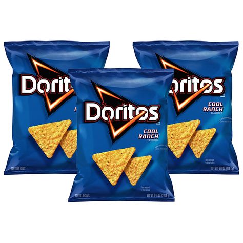 Doritos Cool Ranch Flavored Tortilla Chips, 9.75 Oz. #Ad #Ranch, #AFFILIATE, #Flavored, #Doritos Doritos Nachos, Star Food, Nacho Cheese, Snack Chips, Cooking Ingredients, The Grove, Tortilla Chips, Fun Snacks, Potato Chips