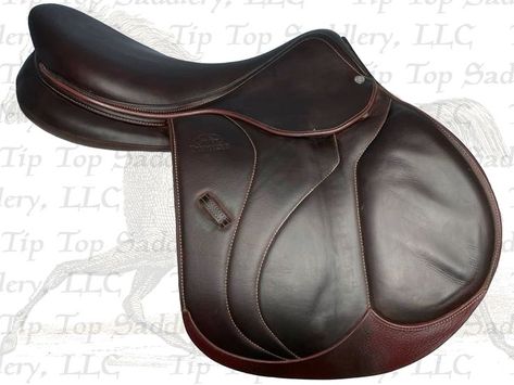 Exquisite Devoucoux Biarritz O for sale. 17.5", 2AA Flap. $5,750. Financing Available. www.tiptopsaddlery.com Used Saddles, Leather Backpack, Backpacks, For Sale, Leather