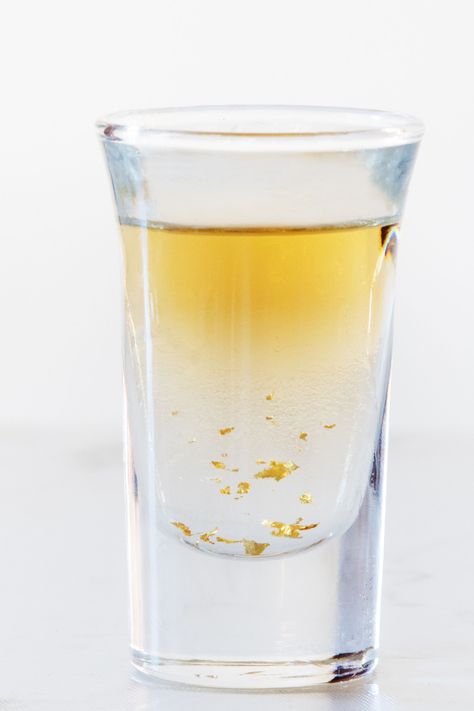 Whatever you're celebrating, the Pirate's Treasure shot is a fun way to do it! Pirate Themed Shots, Pirates Gold, Party Shots, Bar Spoon, Pirate Treasure, Drink Me, Shot Recipes, Spiced Rum, Pirate Theme