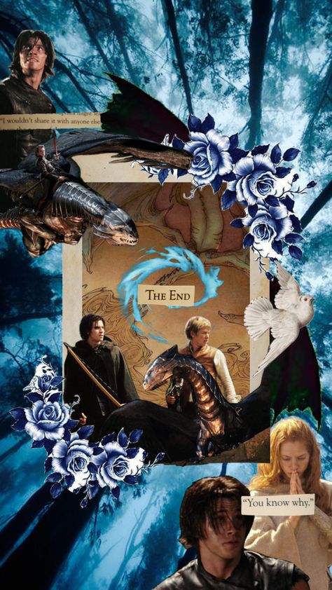 #eragon #dragons #blue #saphira #doves Eragon Saphira Wallpaper, Eragon Aesthetic, Eragon Movie, Eragon Saphira, Inheritance Cycle, Connect With People, Your Aesthetic, Creative Energy, Wallpapers