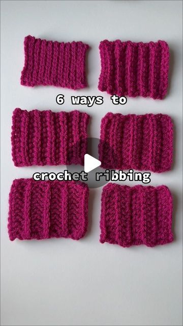 Ribbing Crochet, Slip Stitch Ribbing, Slip Stitch Crochet, Ribbed Crochet, January 3, Block B, Crochet Instructions, Crochet Bag Pattern, Slip Stitch