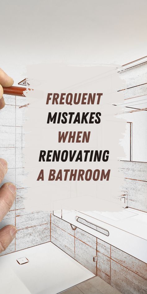 After years of experience and constant work together with top contractors Remodel On Point team understands frequent mistakes when renovating bathroom projects. Our authors wrote 10 years of experience and testing in one article specifically for you. Bathroom Mistakes, Renovating Bathroom, Bathroom Projects, Trim Ideas, Renovation Tips, Minimal Interior Design, Timeless Bathroom, Finished Bathrooms, Latest Bathroom