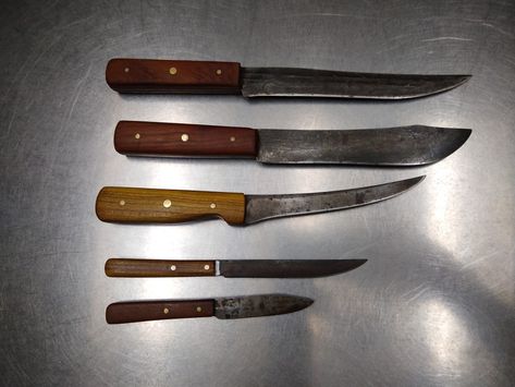 Old Hickory Knives, Ontario Knife, Kitchen Knives Handmade, Deer Meat, Kitchen Knife Set, Old Hickory, Handmade Kitchen, Knife Set Kitchen, Kitchen Knife