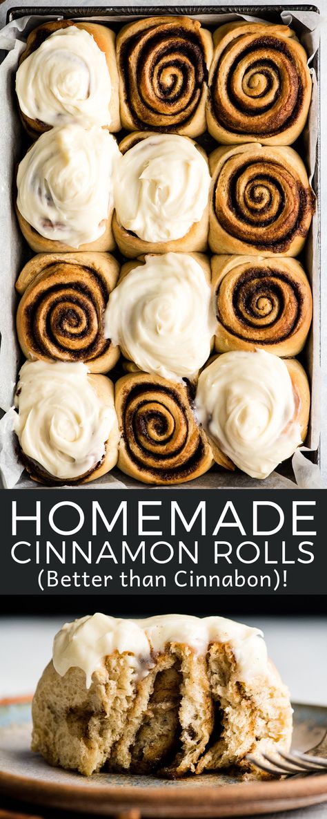 Viral Tiktok Cinnamon Rolls With Heavy Cream, Cinnamon Rolls With Cream Cheese Frosting, Fair Cinnamon Rolls Recipe, Cinnamon Rolls Topping, Cinnamon Roll Topping Ideas, Cinnabon Icing, Cinnamon Roll Topping, Best Cinnamon Rolls Ever, Homemade Cinnamon Rolls Recipe