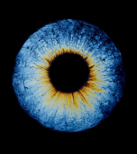 Iridescent Eyes, Reflection And Refraction, Refraction Of Light, Surreal Photos, Colossal Art, Oil Spill, Oil Water, Abstract Photos, Visual Effects