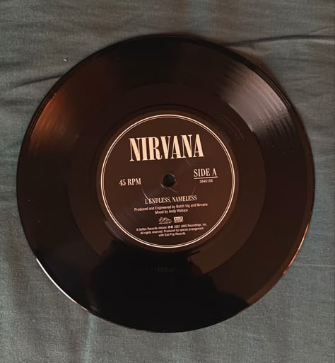 Nirvana Widget, Nirvana Record, Nirvana Vinyl, Nirvana Aesthetic, Nirvana Music, Music Disc, Vinyl Aesthetic, Grunge Pictures, Rockstar Aesthetic