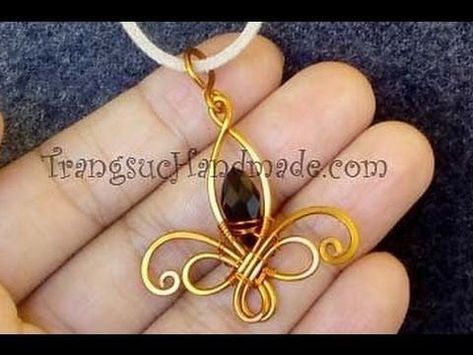 Make Wire Jewelry, Diy Necklace Making, Jewellery Shops, Wire Jewelery, Wire Wrap Jewelry Designs, Bijoux Fil Aluminium, Wire Wrapped Jewelry Tutorials, Wire Jewelry Tutorial, Wire Jewelry Designs