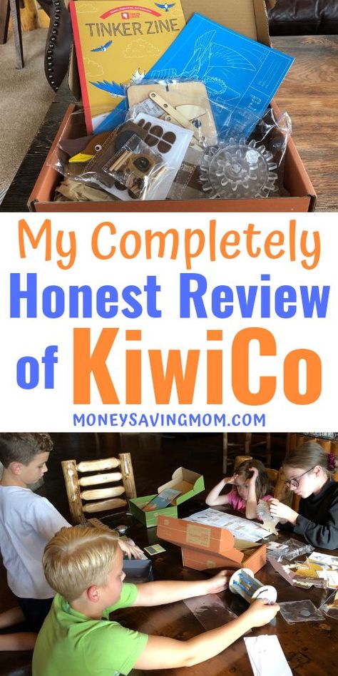 Interested in trying KiwiCo for your kids? This completely honest review is SO helpful! #kiwico #kidsgifts #subscriptionbox #kiwicoreview Magazine Subscriptions For Kids, Fun Summer Activities For Kids, Positive Communication, Homemaking Skills, Toy Clutter, Kiwi Crate, Newborn Stage, Summertime Crafts, Subscriptions For Kids