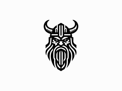 Viking Logo by Lucian Radu on Dribbble Nordic Logo, Team Builders, Viking Logo, Viking Warrior, Logo Branding Identity, Brand Identity Design, Identity Design, Logo Branding, Vikings