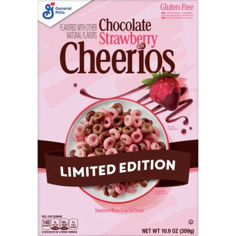 Shop for Cheerios Chocolate Strawberry Cereal Limited Edition at Kroger. Find quality products to add to your Shopping List or order online for Delivery or Pickup. Junk Snacks, Paper Squishes, American Cereal, Strawberry Cereal, Paper Squishies, Squishy Ideas, Squishy Food, Cheerios Cereal, Paper Squishy