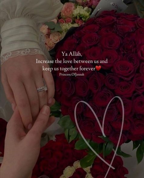 Islamic Love Quotes For Wife, Wedding Thoughts Quotes Marriage, Future Hubby Quotes, Hand In Hand Couple Quotes, Nikkah Anniversary Wishes For Husband, Islamic Couple Quotes Love, Islamic Anniversary Wishes For Husband, Nikkah Captions, Happy Anniversary Hubby Quotes