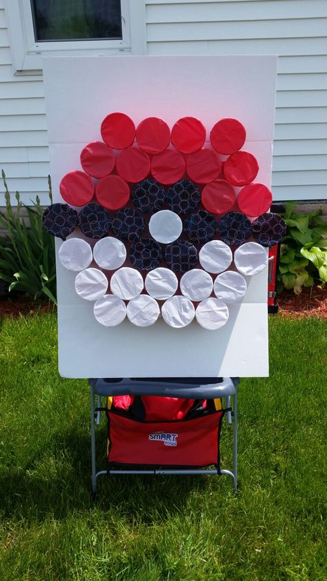 Pokemon Punch board Pokemon Picnic Party, Anime Party Games, Pokemon Graduation, Pokemon Picnic, Punch Game, Diy Pokemon, Pokémon Party, Pokemon Diy, Ghost Pokemon