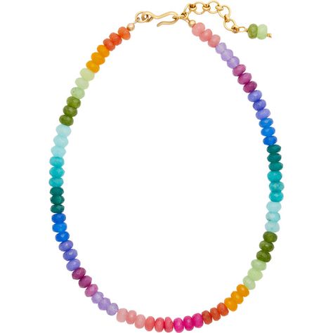 Cool Kid, Multi Coloured Necklaces, Rainbow Gemstones, Rainbow Jewelry, Rainbow Necklace, Brass Hook, Rainbow Beads, Shine Bright Like A Diamond, Bead Shop