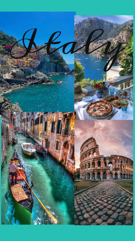 Aesthetic Italy collage #Italy#Travel Italy Collage, Italy Trip Planning, Aesthetic Italy, Dream Country, Italy Trip, Italy Aesthetic, Ciao Bella, Best Images, Italy Travel